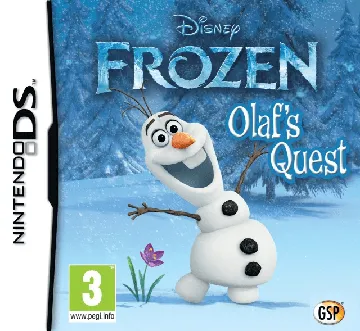 Disney Frozen - Olaf's Quest (USA) box cover front